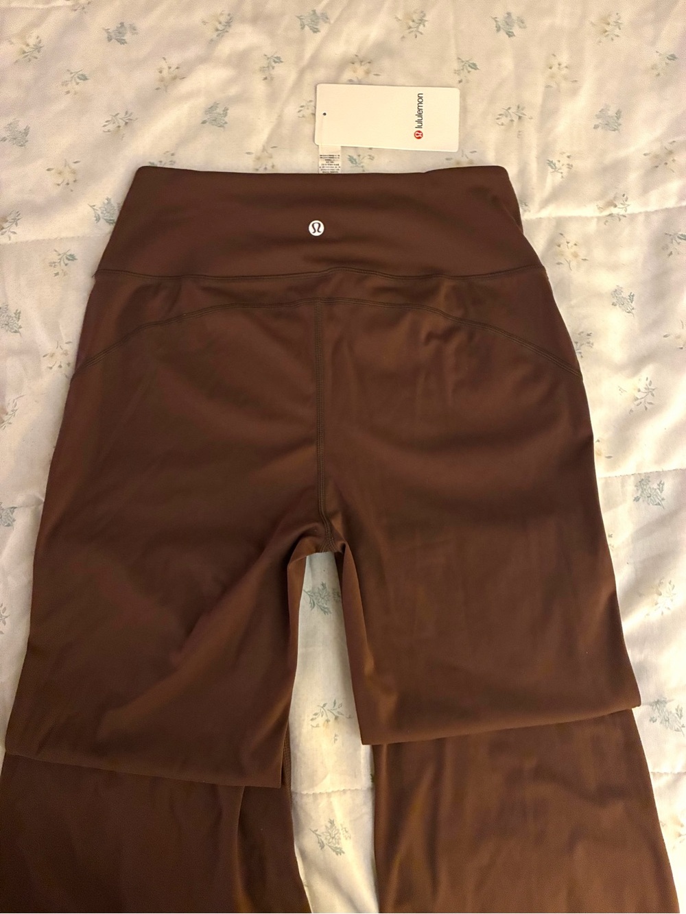 Lululemon groove Brown Boot-Cut Flare Yoga Pants - Picture 2 of 3
